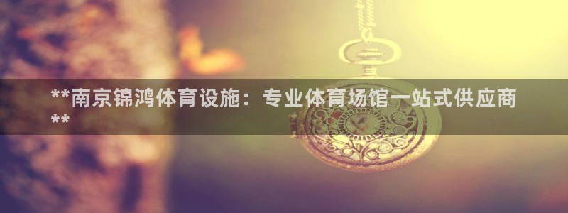 意昂体育3开户：**南京锦鸿体育设施：专业体育场馆一
