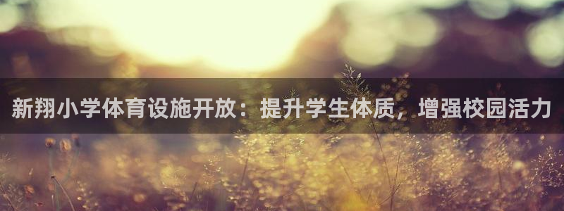 意昂体育3招商电话是多少啊：新翔小学体育设施开放：提