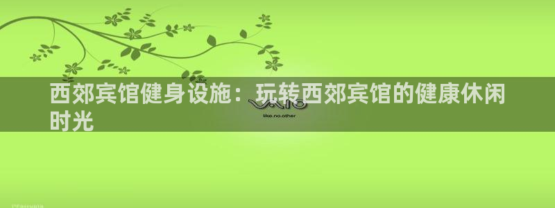 意昂体育3平台是正规平台吗安全吗：西郊宾馆健身设施：
