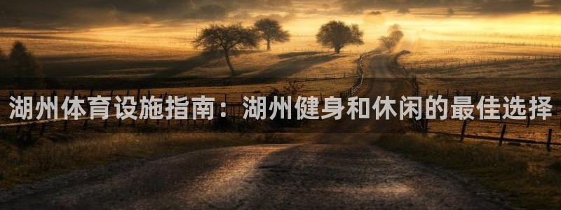 意昂3神州：湖州体育设施指南：湖州健身和休闲的最佳选