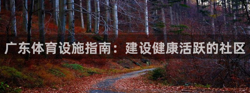 意昂3集团官网首页：广东体育设施指南：建设健康活跃的