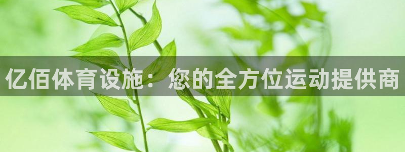 意昂3集团简介：亿佰体育设施：您的全方位运动提供商