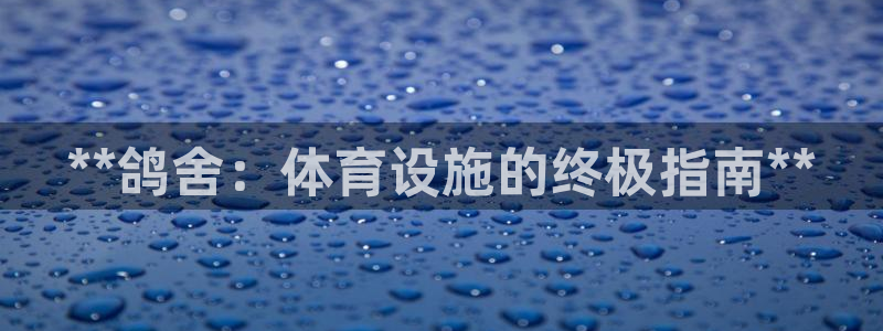 意昂体育3平台：**鸽舍：体育设施的终极指南**