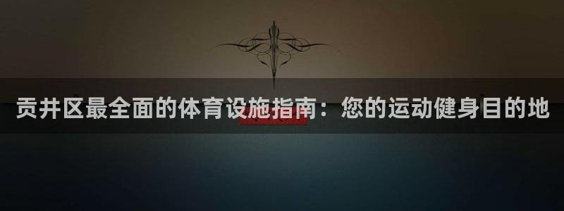 意昂平台体育：贡井区最全面的体育设施指南：您的运动健